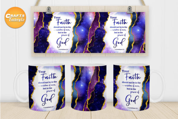 Bible Verse Mug Galaxy Agate: A Unique Way to Display Faith and Style