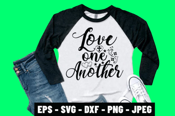 Love One Another Bible Quotes Tshirt
