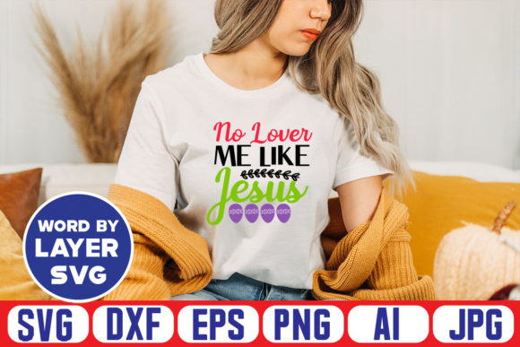 No Lover Me Like Jesus Font