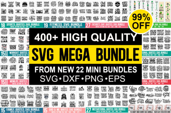 The Mega SVG Bundle: A Comprehensive Resource for Designers and Professionals